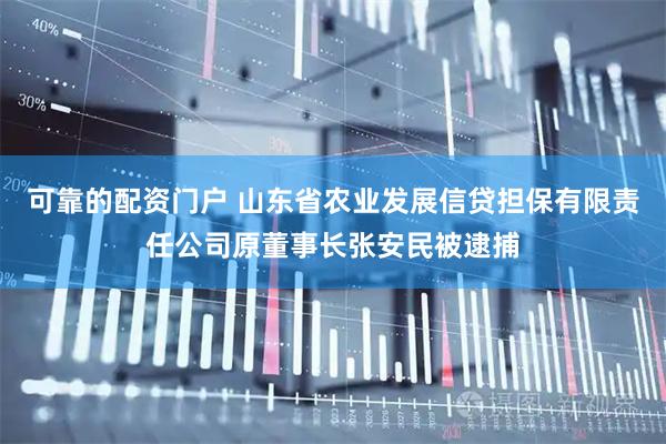 可靠的配资门户 山东省农业发展信贷担保有限责任公司原董事长张安民被逮捕
